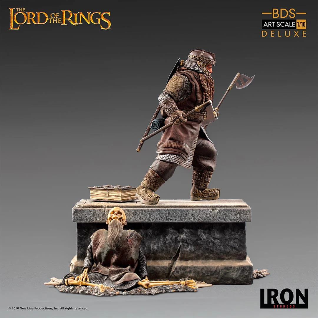 Statue Gimli Deluxe - Lord of the Rings - Art Scale 1/10 - Iron Studios - Image 3