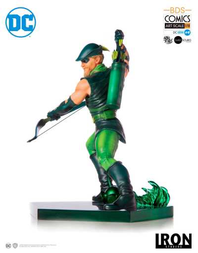Statue Green Arrow By Ivan Reis - DC Comics - Art Scale 1/10 - Series 4 - Iron Studios - Image 4