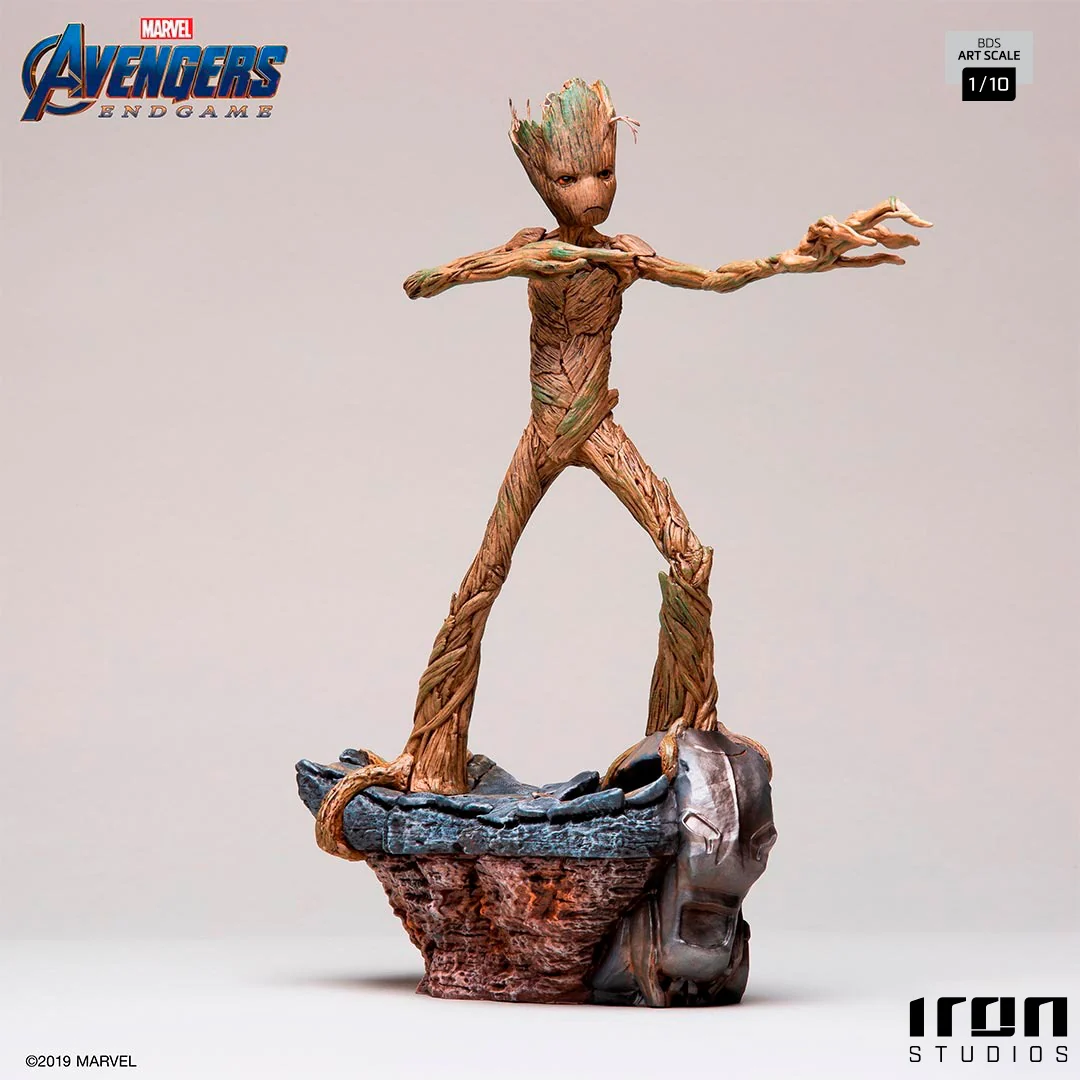 Groot - Avengers: Endgame - BDS Art Scale 1/10 - Iron Studios - Image 3