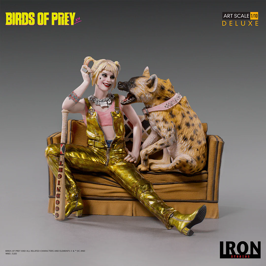 Statue Harley Quinn & Bruce Deluxe - Art Scale 1/10 - Birds of Prey - Iron Studios - Image 3