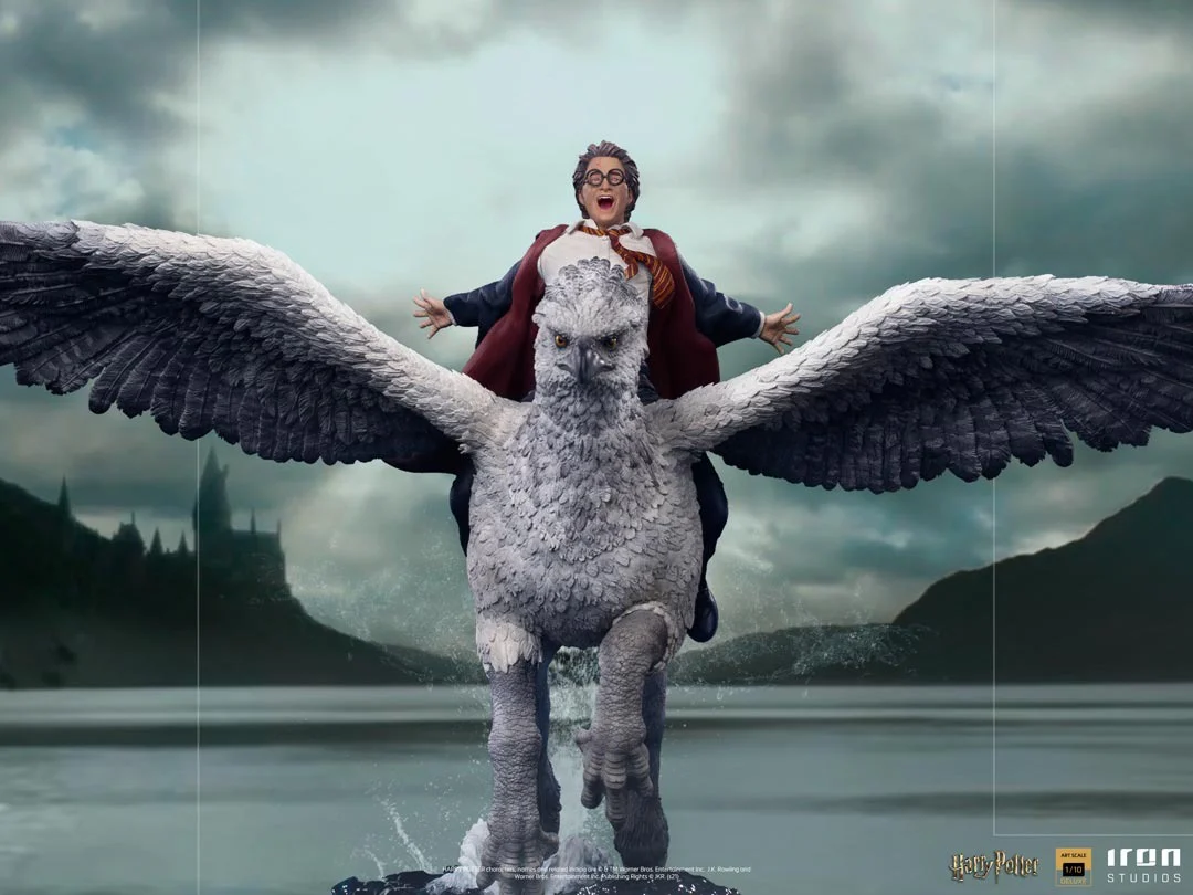 Harry Potter and Buckbeak - Harry Potter - Art Scale 1/10 - Iron Studios - Image 5