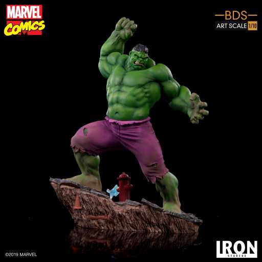Statue Hulk - Marvel Comics - BDS Art Scale 1/10 - Iron Studios - Image 3