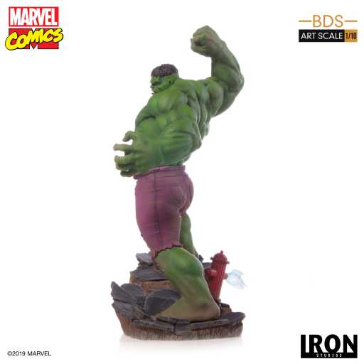 Statue Hulk - Marvel Comics - BDS Art Scale 1/10 - Iron Studios - Image 4