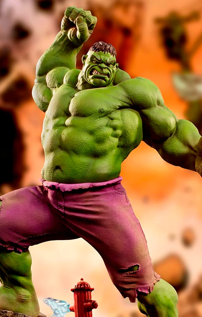 Statue Hulk - Marvel Comics - BDS Art Scale 1/10 - Iron Studios - Image 5