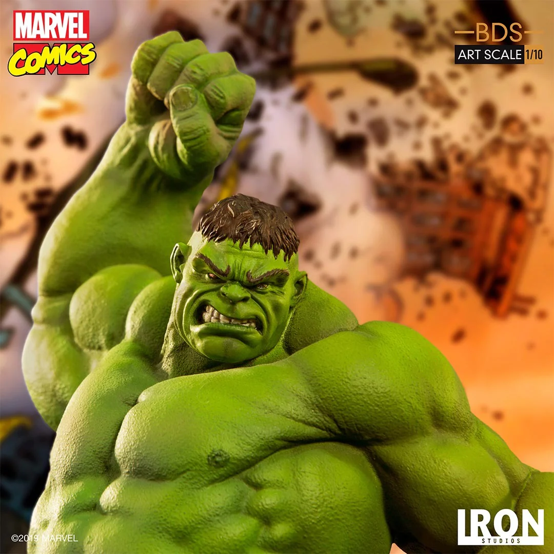 Statue Hulk - Marvel Comics - BDS Art Scale 1/10 - Iron Studios - Image 6