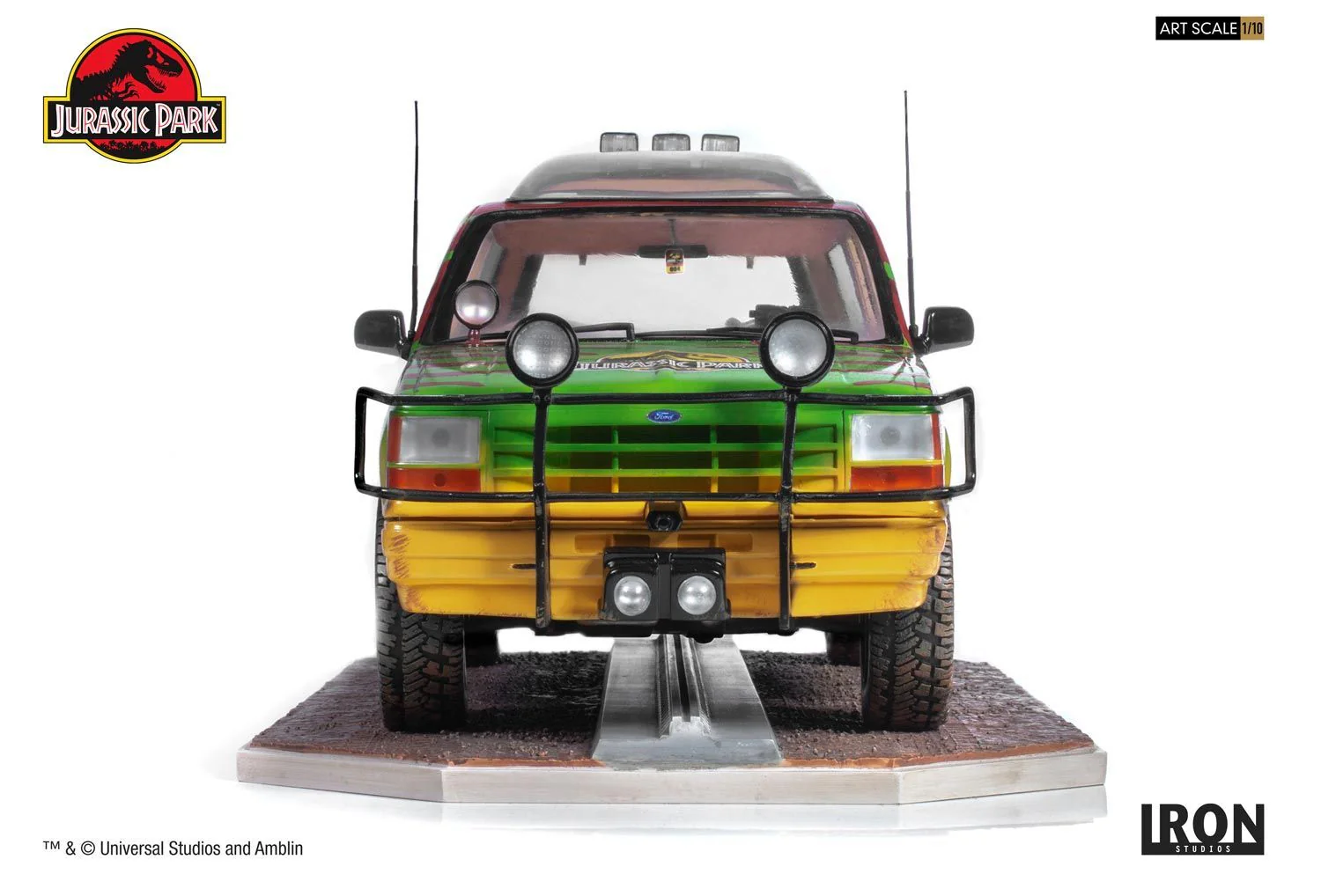 Statue Jungle Explorer 04 - Jurassic Park - Art Scale 1/10 - Iron Studios - Image 4