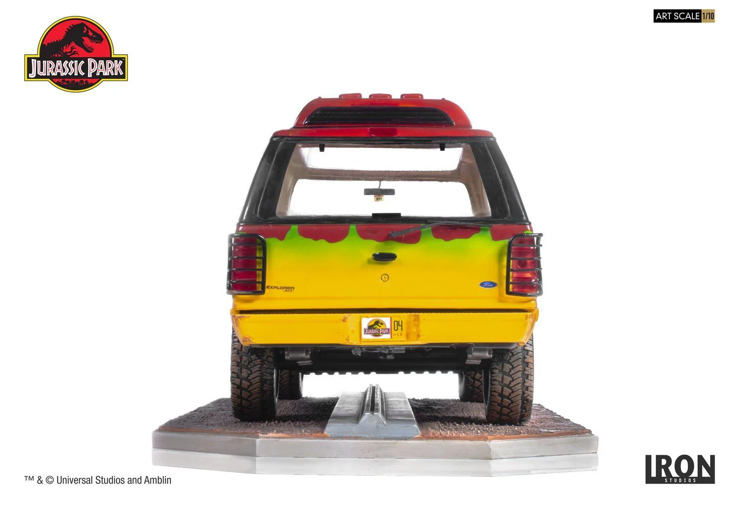 Statue Jungle Explorer 04 - Jurassic Park - Art Scale 1/10 - Iron Studios - Image 6