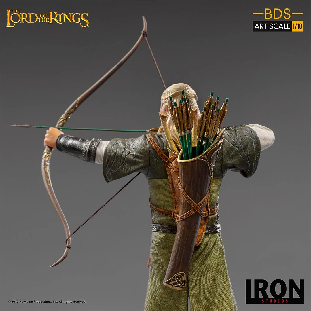 Statue Legolas Deluxe - Lord of the Rings - Art Scale 1/10 - Iron Studios - Image 4