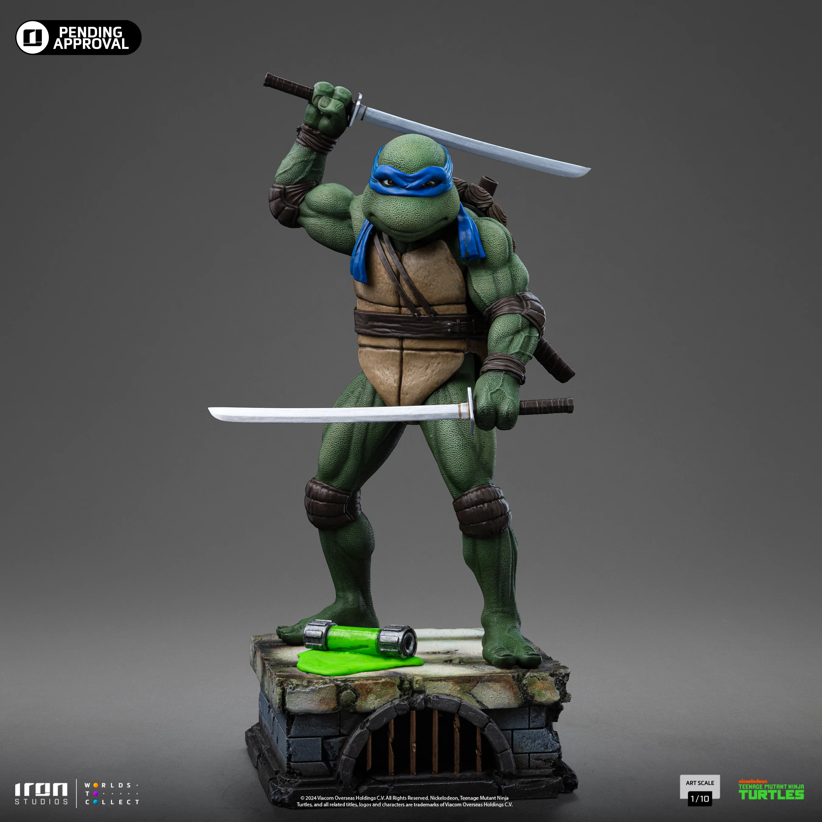 Statue Leonardo  TMNT Movie  Art Scale 1/10  Iron Studios - Image 5