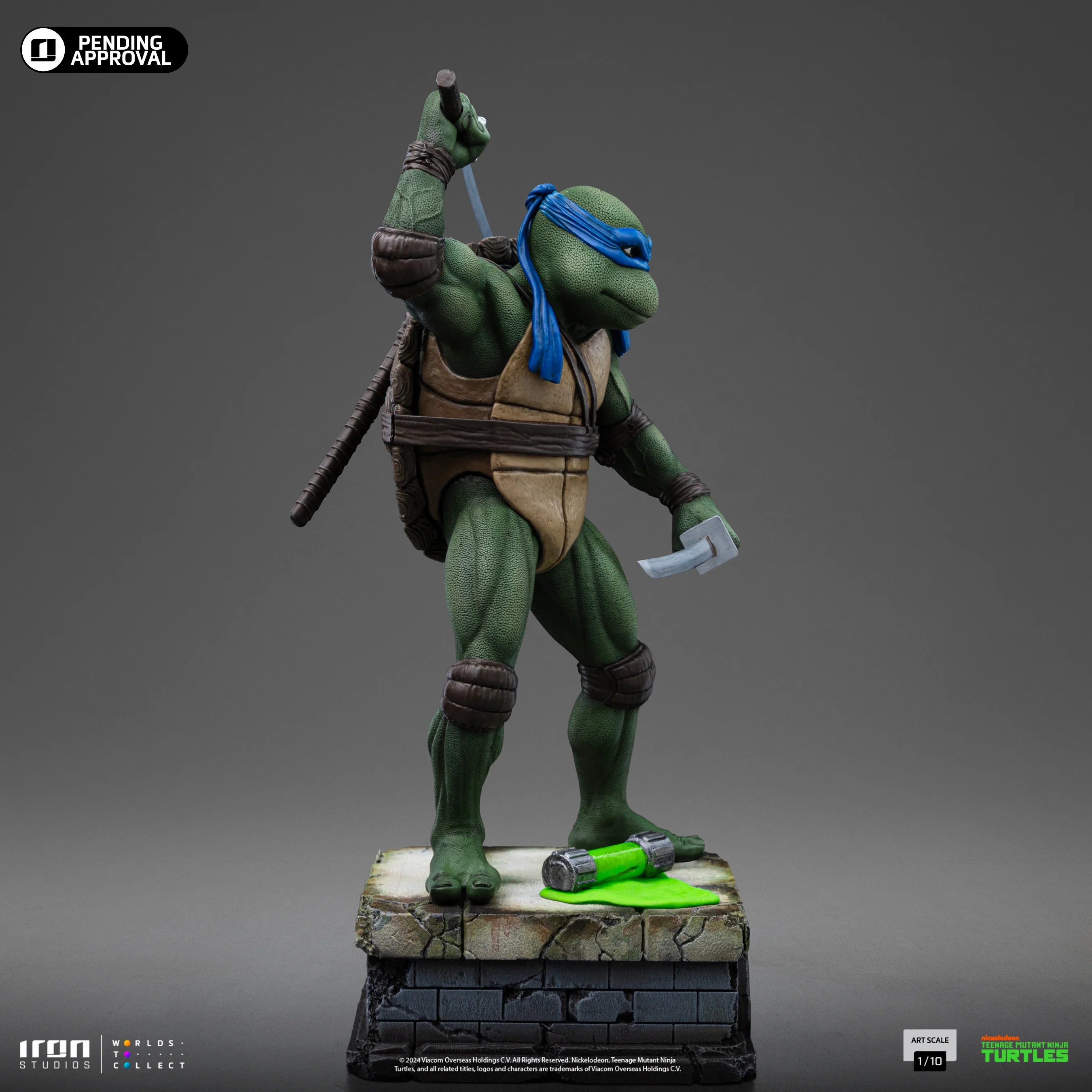 Statue Leonardo  TMNT Movie  Art Scale 1/10  Iron Studios - Image 6