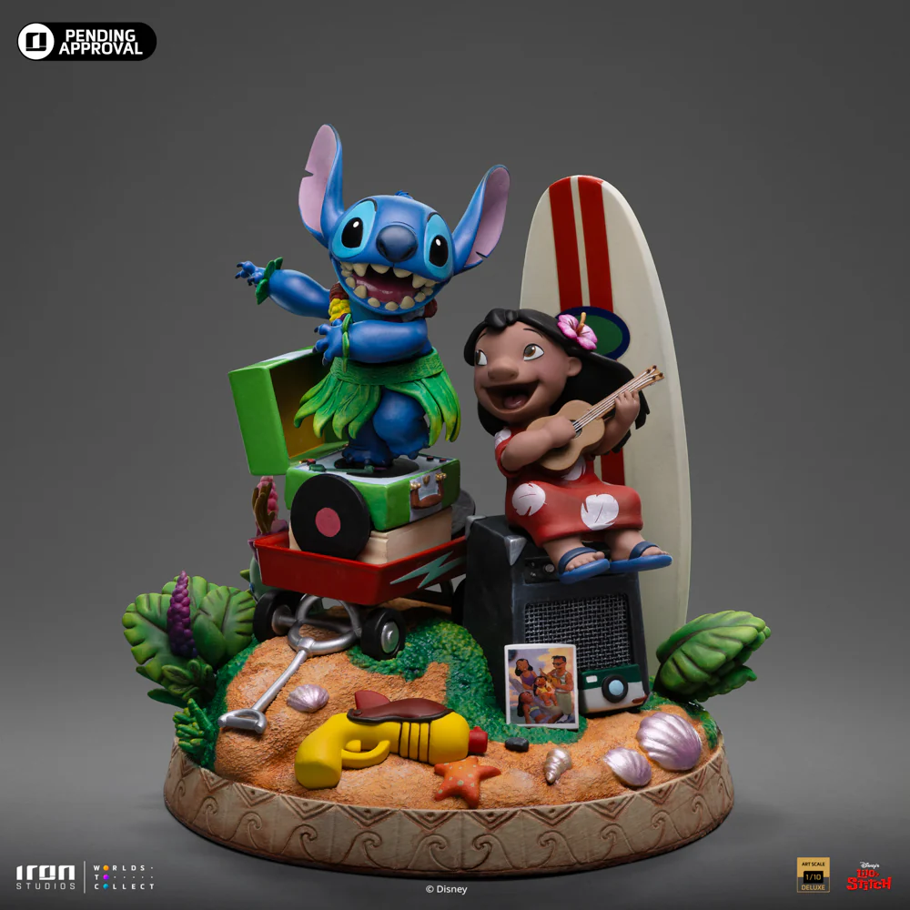 Statue Lilo and Stitch Deluxe Disney Classics Art Scale 1/10 Iron Studios - Image 10