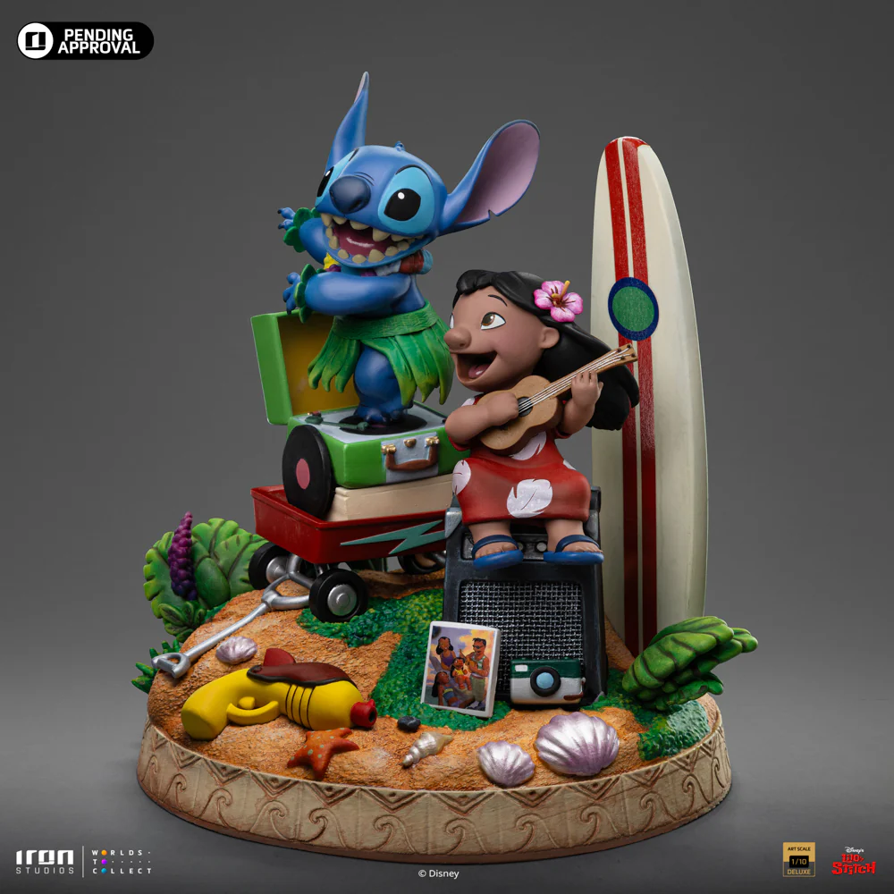 Statue Lilo and Stitch Deluxe Disney Classics Art Scale 1/10 Iron Studios - Image 11