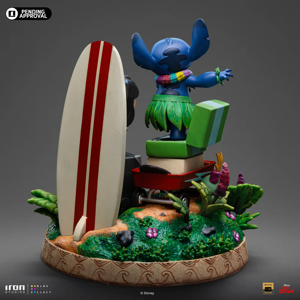 Statue Lilo and Stitch Deluxe Disney Classics Art Scale 1/10 Iron Studios - Image 12