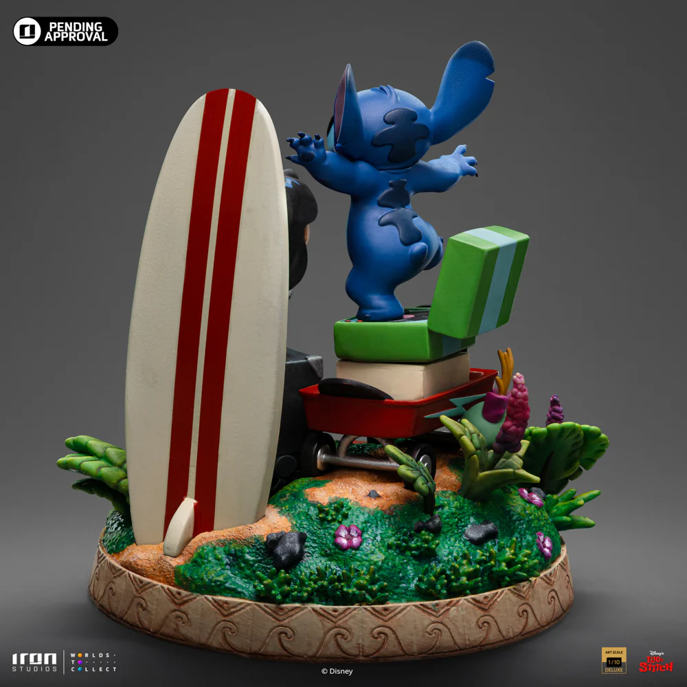 Statue Lilo and Stitch Deluxe Disney Classics Art Scale 1/10 Iron Studios - Image 14