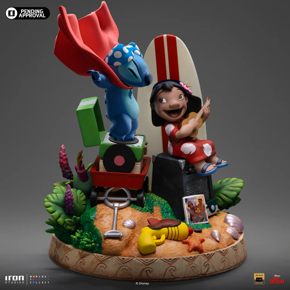 Statue Lilo and Stitch Deluxe Disney Classics Art Scale 1/10 Iron Studios - Image 17