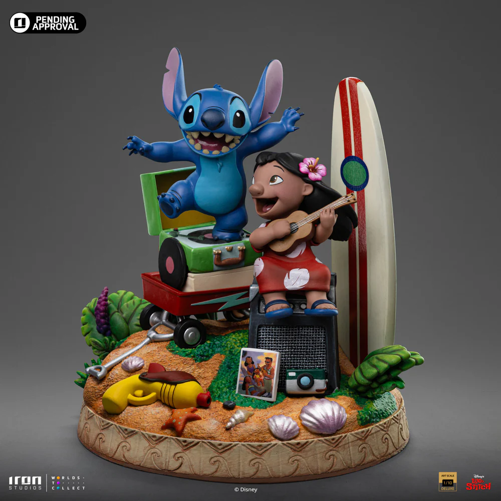 Statue Lilo and Stitch Deluxe Disney Classics Art Scale 1/10 Iron Studios - Image 4
