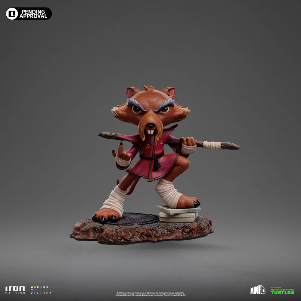 Statue Master Splinter  Teenage Mutant Ninja Turtles  Minico  Iron Studios - Image 3