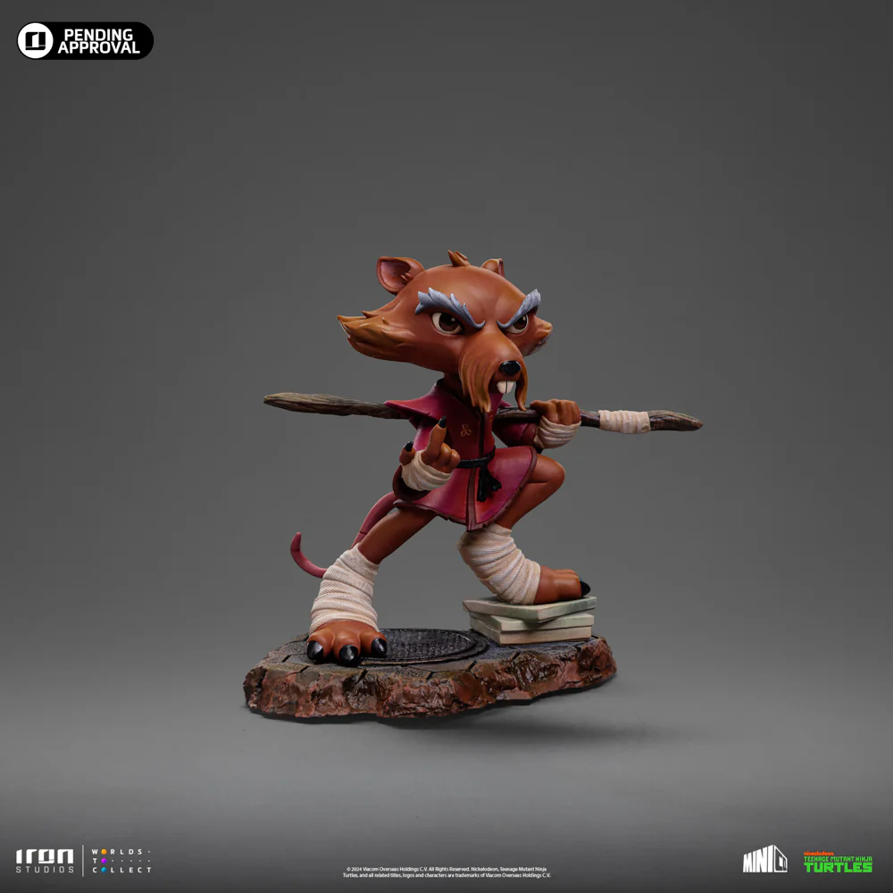 Statue Master Splinter  Teenage Mutant Ninja Turtles  Minico  Iron Studios - Image 4
