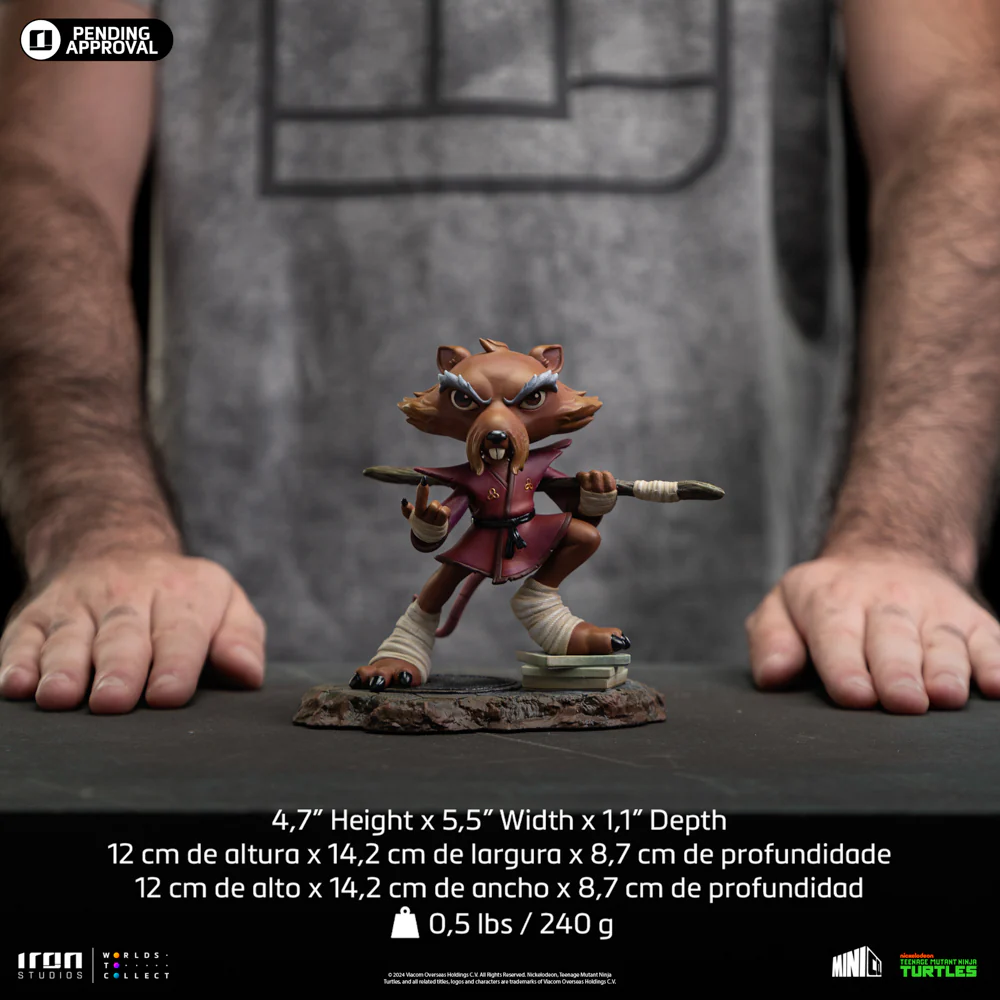Statue Master Splinter  Teenage Mutant Ninja Turtles  Minico  Iron Studios - Image 7
