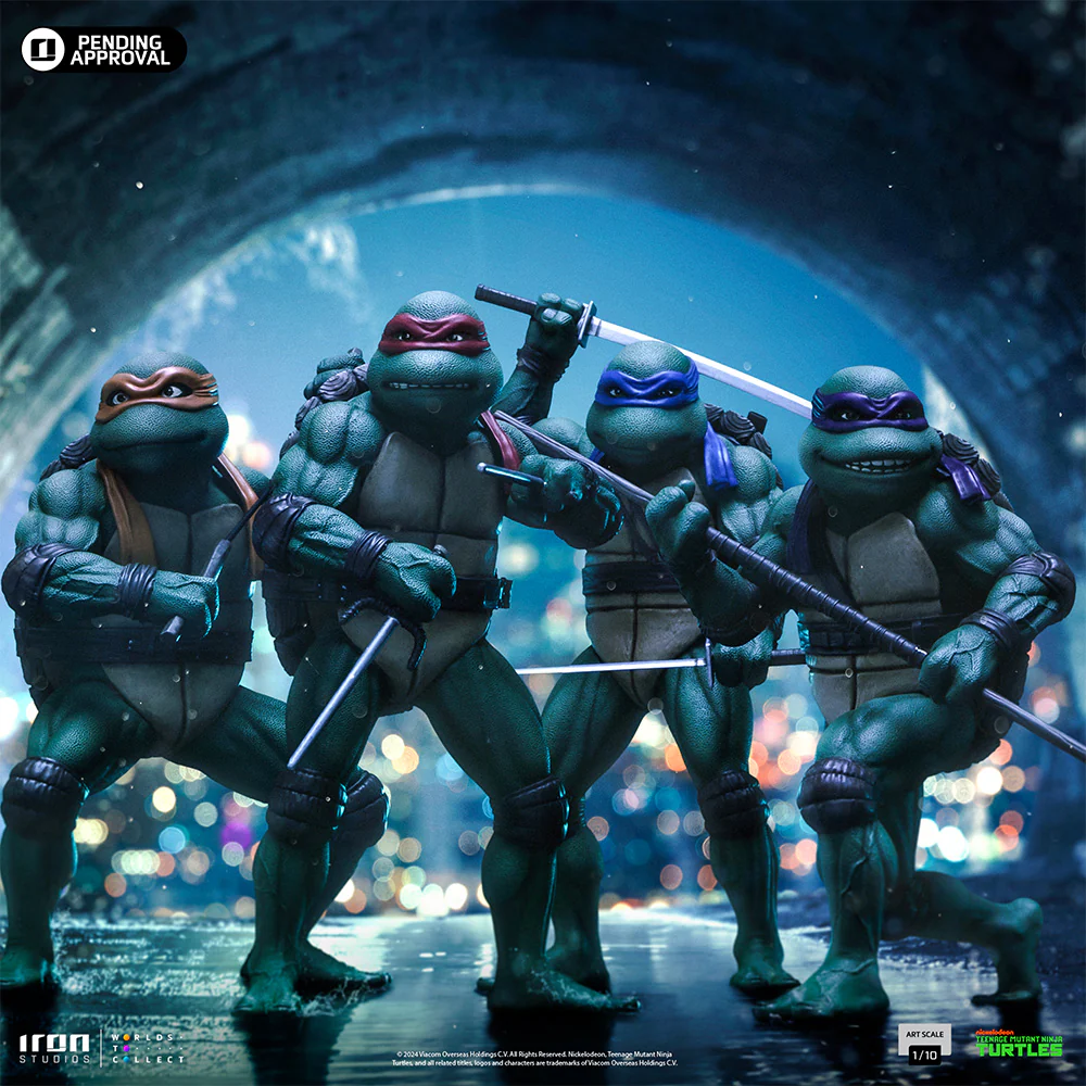 Statue Michelangelo  TMNT Movie  Art Scale 1/10  Iron Studios - Image 12