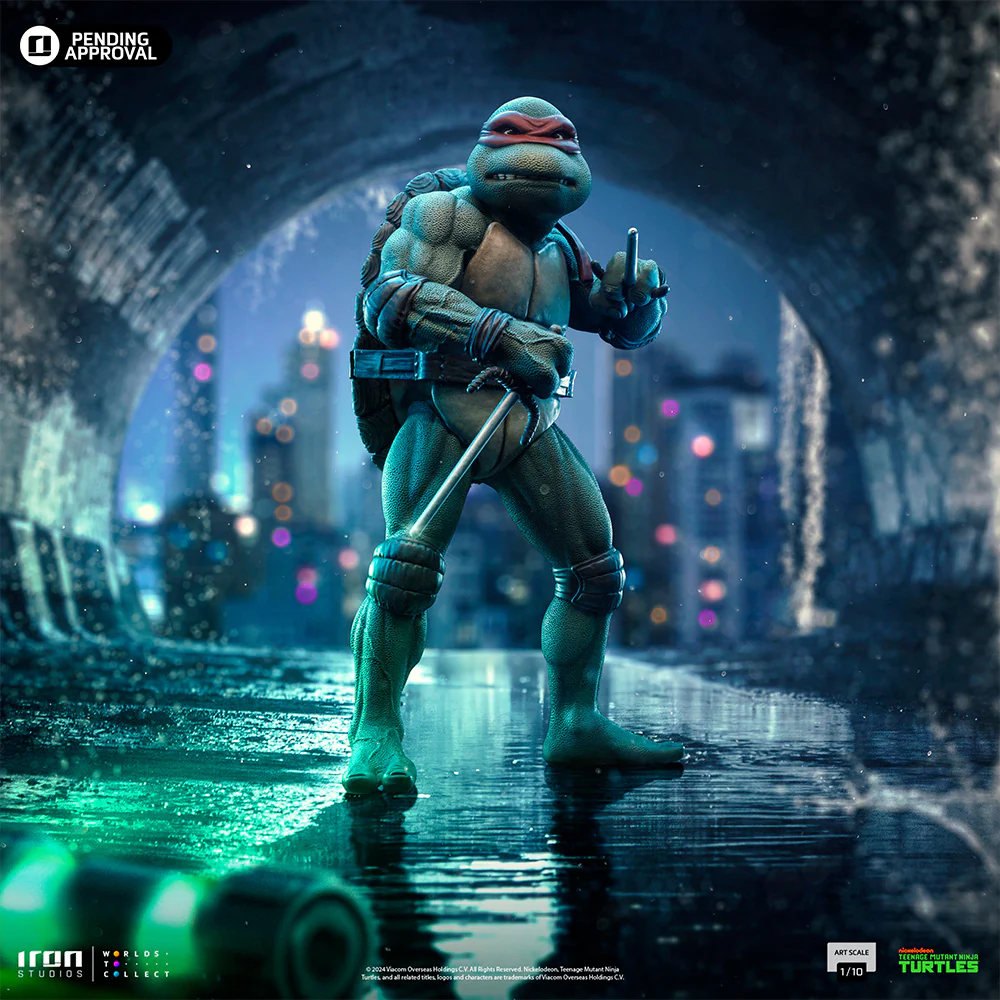 Statue Raphael  TMNT Movie  Art Scale 1/10  Iron Studios - Image 3