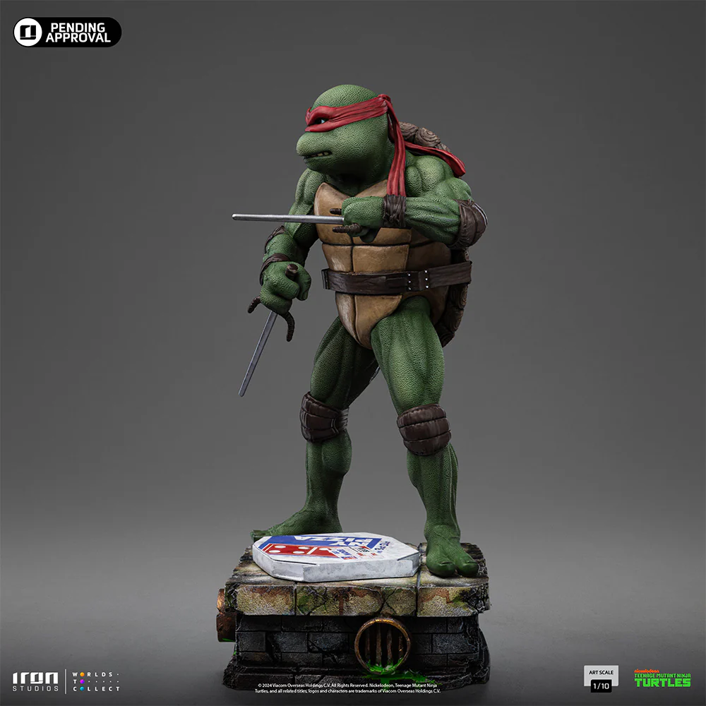 Statue Raphael  TMNT Movie  Art Scale 1/10  Iron Studios - Image 7