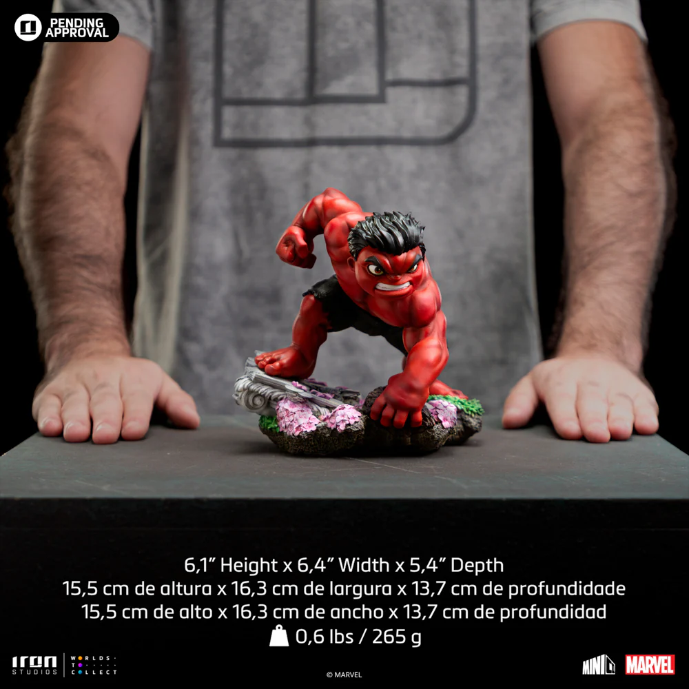 Red Hulk  Captain America: Brave New World  Minico Iron Studios - Image 8