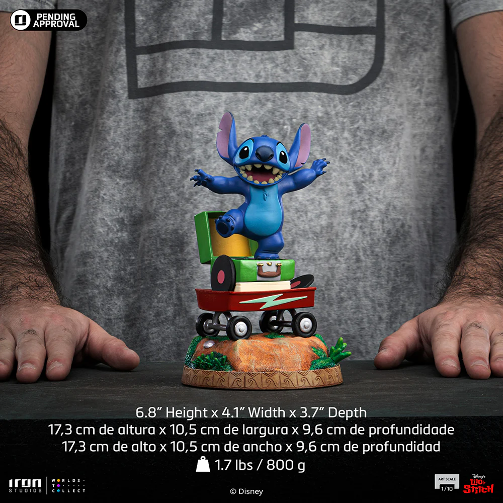 Statue Stitch  - Lilo and Stitch - Art Scale 1/10 - Iron Studios - Image 14
