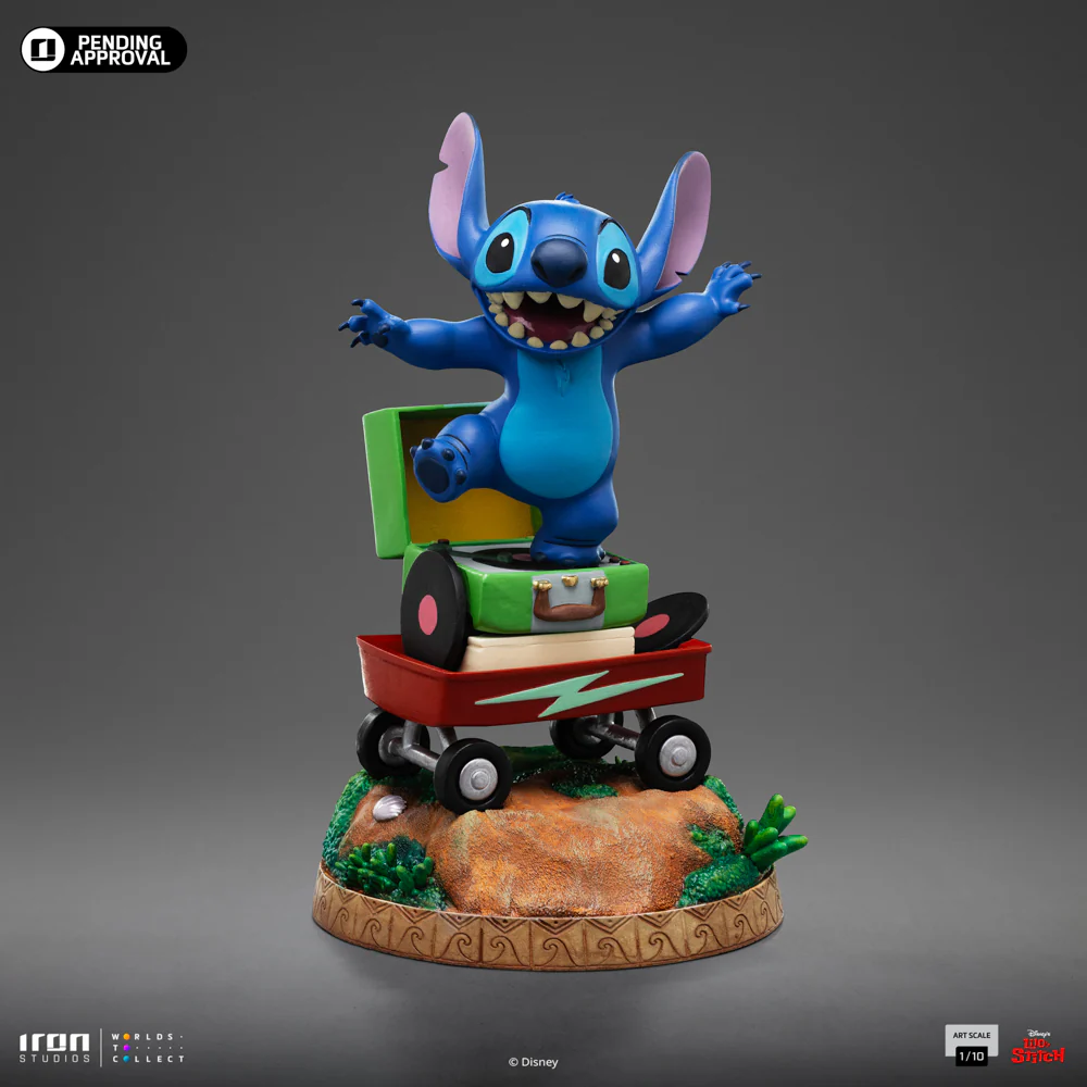 Statue Stitch  - Lilo and Stitch - Art Scale 1/10 - Iron Studios - Image 4