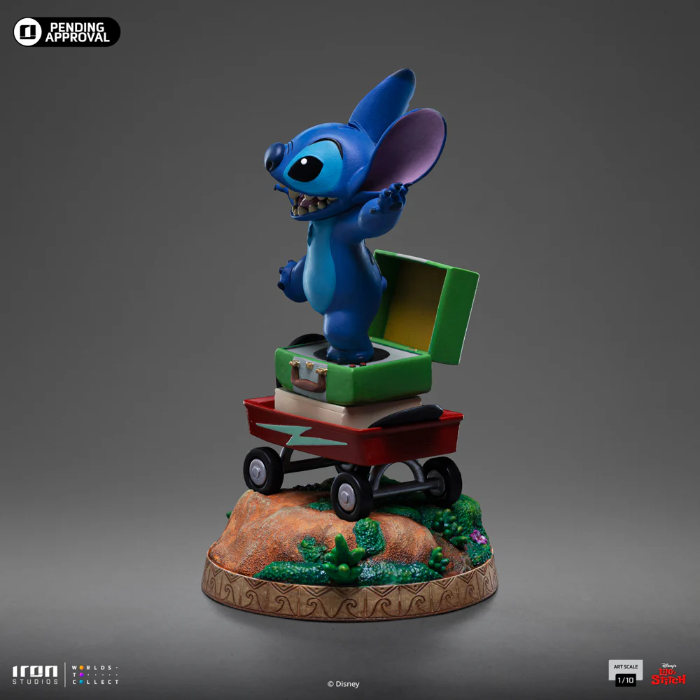 Statue Stitch  - Lilo and Stitch - Art Scale 1/10 - Iron Studios - Image 5