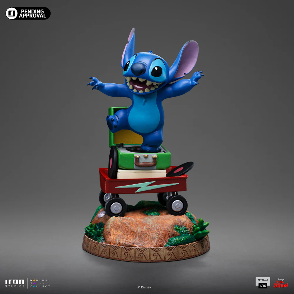 Statue Stitch  - Lilo and Stitch - Art Scale 1/10 - Iron Studios - Image 6