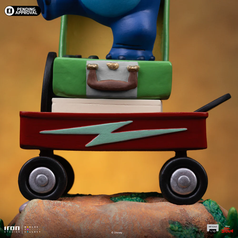 Statue Stitch  - Lilo and Stitch - Art Scale 1/10 - Iron Studios - Image 9