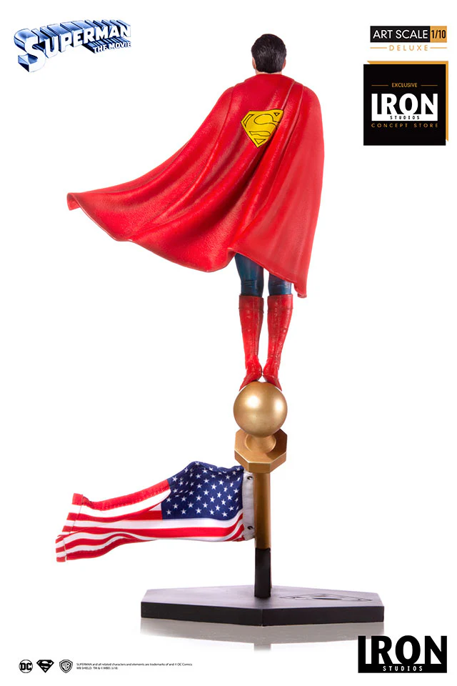 Statue Superman: The Movie 1978 Deluxe - DC - Art Scale 1/10 - Iron Studios - Image 3