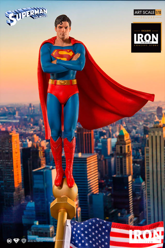 Statue Superman: The Movie 1978 Deluxe - DC - Art Scale 1/10 - Iron Studios - Image 4