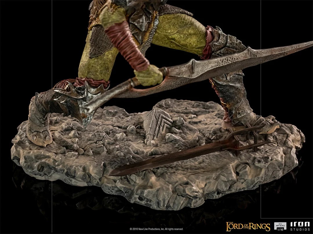 Swordsman Orc The Lord of the Rings Art Scale 1/10 Iron Studios - Image 6