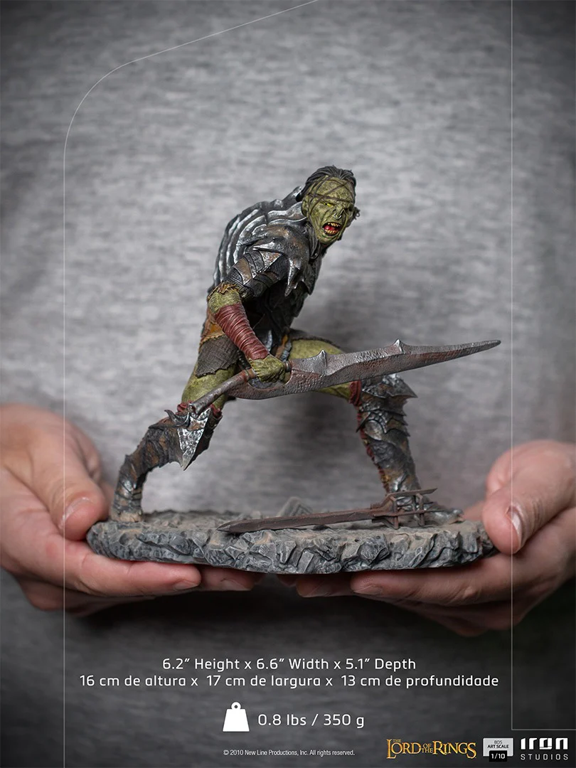 Swordsman Orc The Lord of the Rings Art Scale 1/10 Iron Studios - Image 7