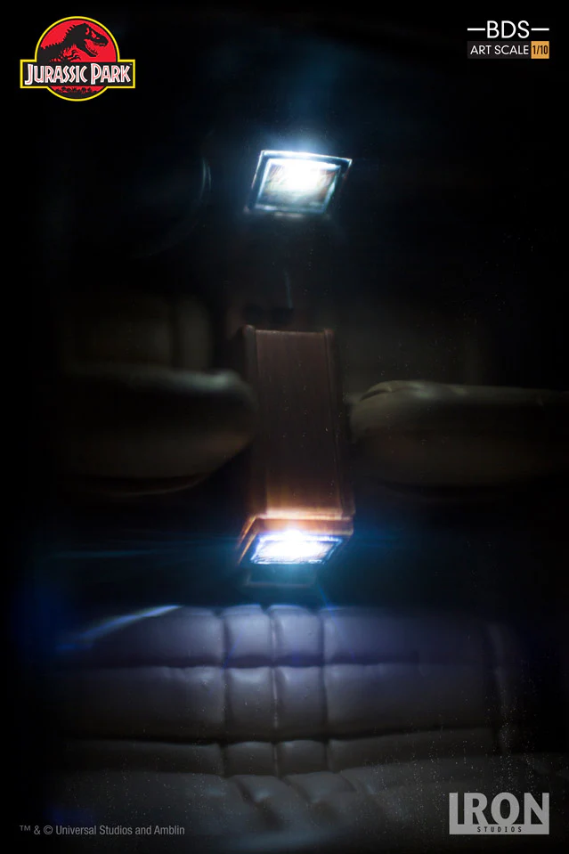 Statue T-Rex Attack - Jurassic Park (SET B) - BDS Art Scale 1/10 - Iron Studios - Image 5