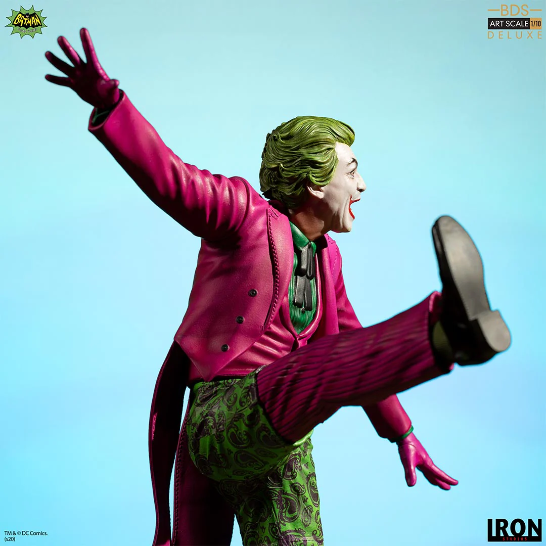 The Joker - Batman 66 - BDS Art Scale 1/10 - Iron Studios - Image 7