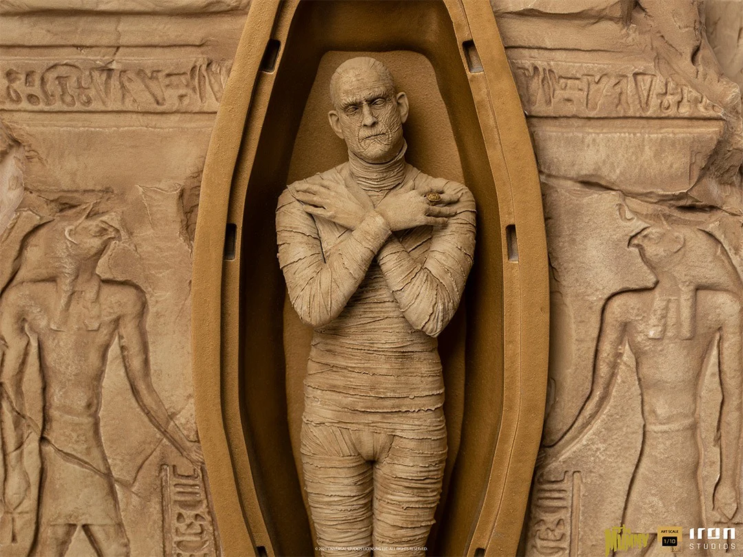 The Mummy Deluxe  Universal Monsters  Art Scale 1/10  Iron Studios - Image 11