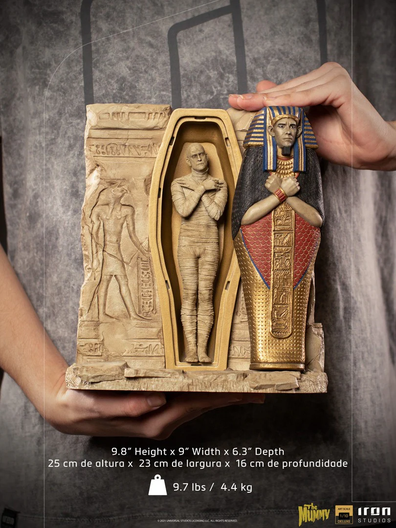 The Mummy Deluxe  Universal Monsters  Art Scale 1/10  Iron Studios - Image 12