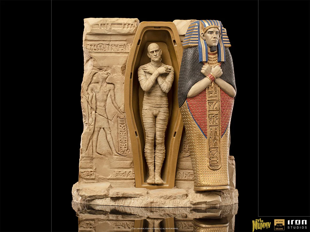 The Mummy Deluxe  Universal Monsters  Art Scale 1/10  Iron Studios - Image 7