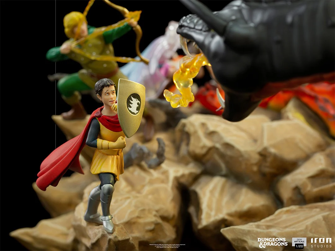 Tiamat Battle Diorama - Dungeons and Dragons - Demi Art 1/20 - Iron Studios - Image 3