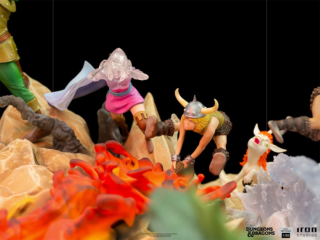 Tiamat Battle Diorama - Dungeons and Dragons - Demi Art 1/20 - Iron Studios - Image 5