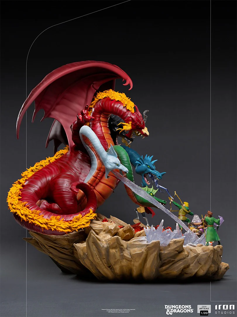 Tiamat Battle Diorama - Dungeons and Dragons - Demi Art 1/20 - Iron Studios - Image 7