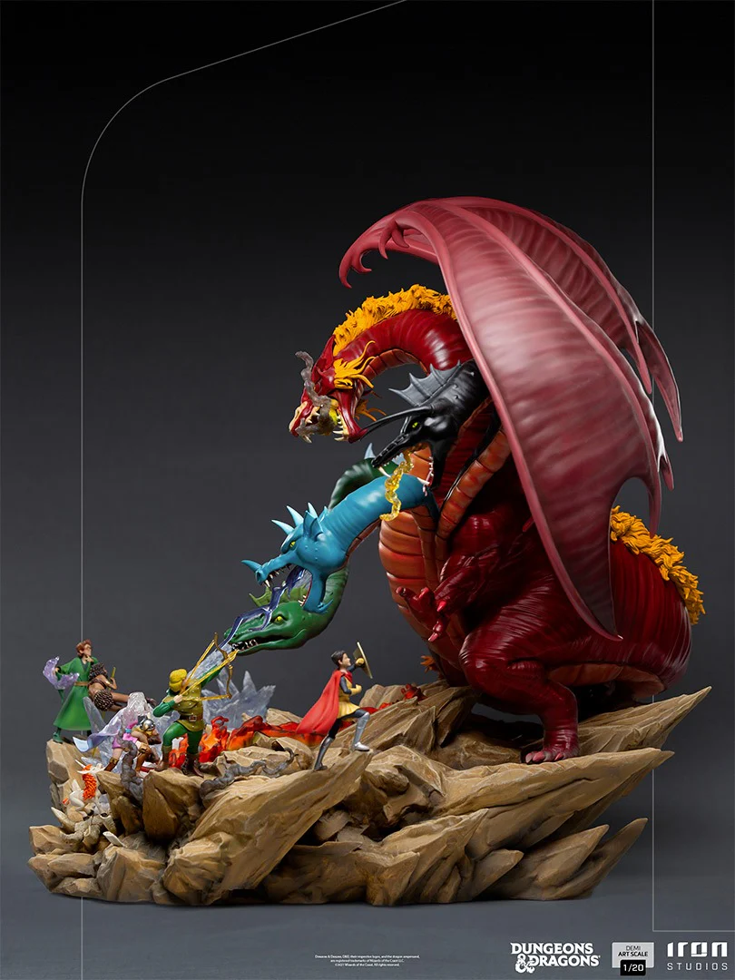 Tiamat Battle Diorama - Dungeons and Dragons - Demi Art 1/20 - Iron Studios - Image 9