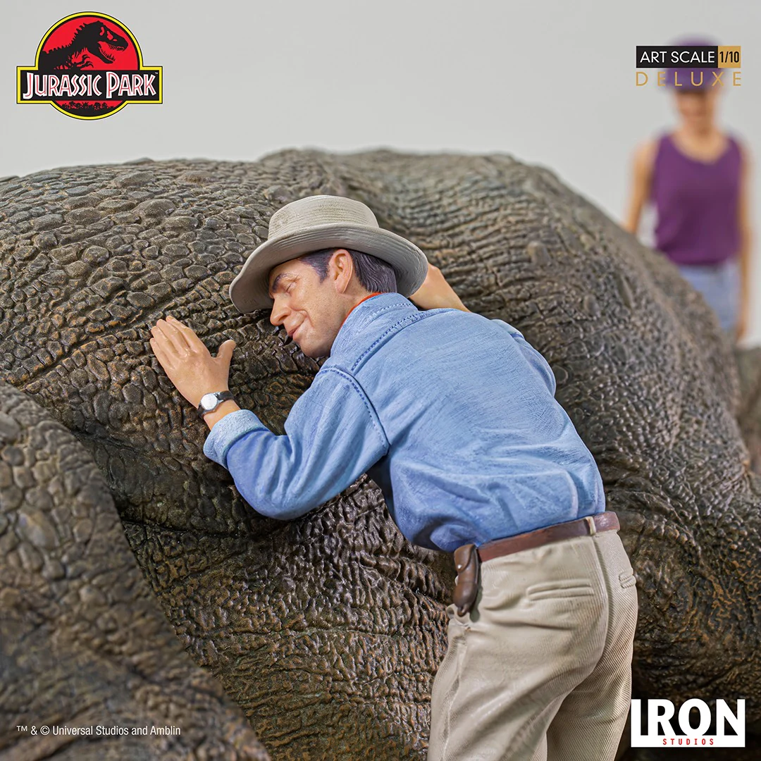 Triceratops Diorama - Jurassic Park - Art Scale 1/10 - Iron Studios - Image 6