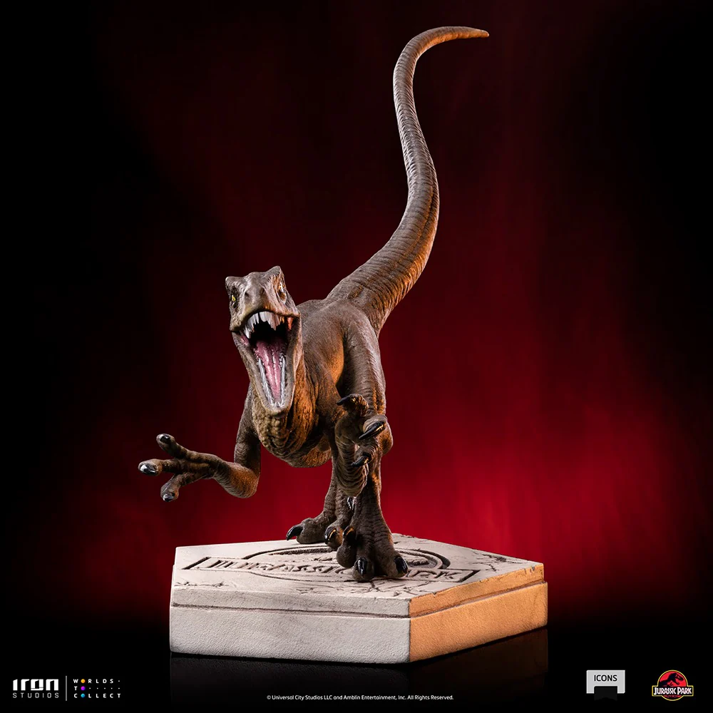 Velociraptor A - Jurassic Park - Icons - Iron Studios - Image 9