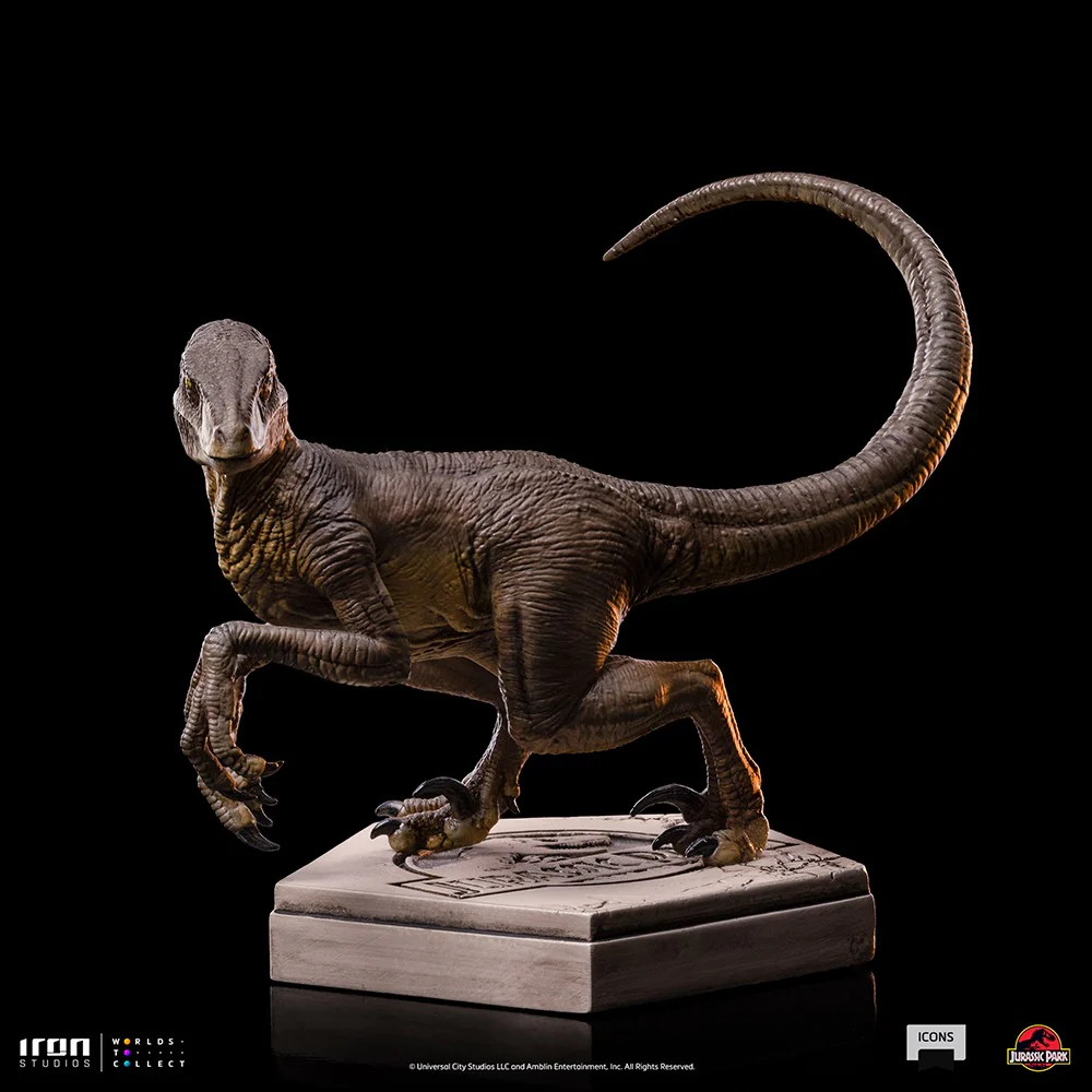 Velociraptor C  Jurassic Park  Icons  Iron Studios - Image 3
