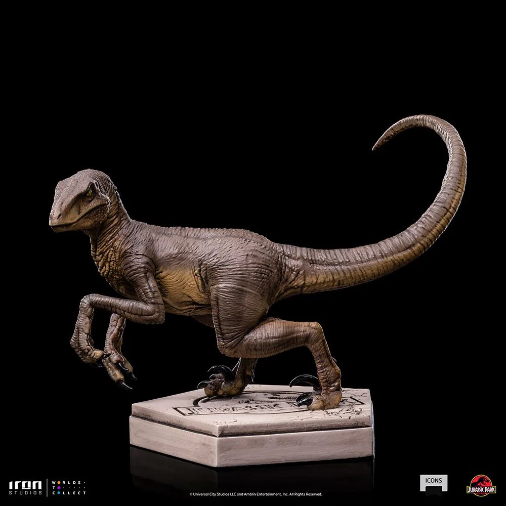 Velociraptor C  Jurassic Park  Icons  Iron Studios - Image 4