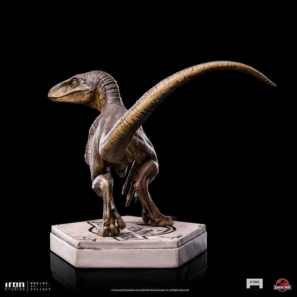 Velociraptor C  Jurassic Park  Icons  Iron Studios - Image 5